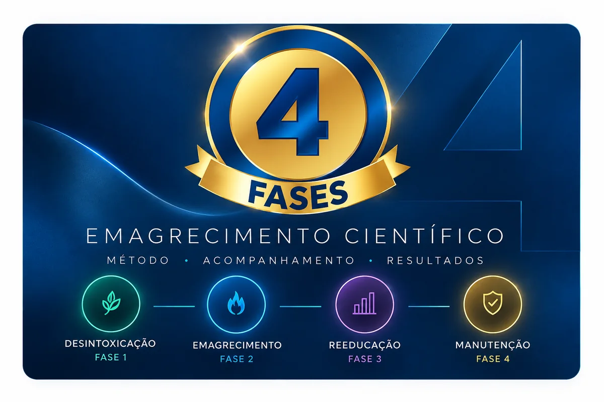 Método 4 Fases da Emagrecentro — emagrecimento científico